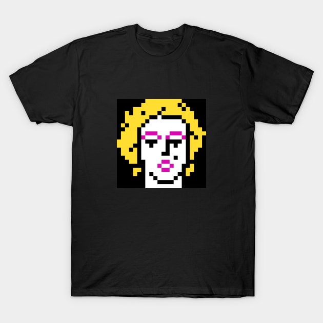 Monroe Pixel T-Shirt by 8bitbaba